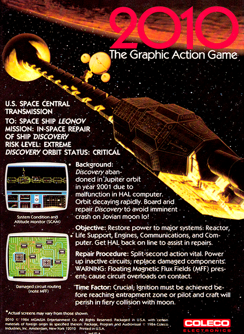 2010 - The Graphic Action Game - Dos