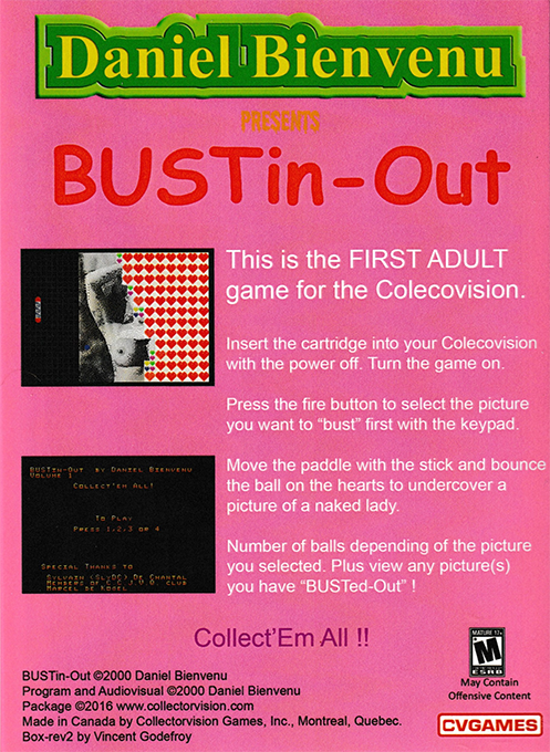 Bustin-out dos