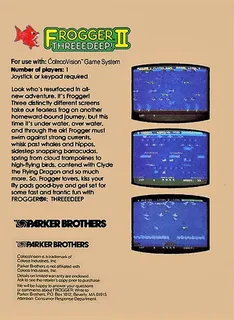 Frogger II : Threeedeep! dos