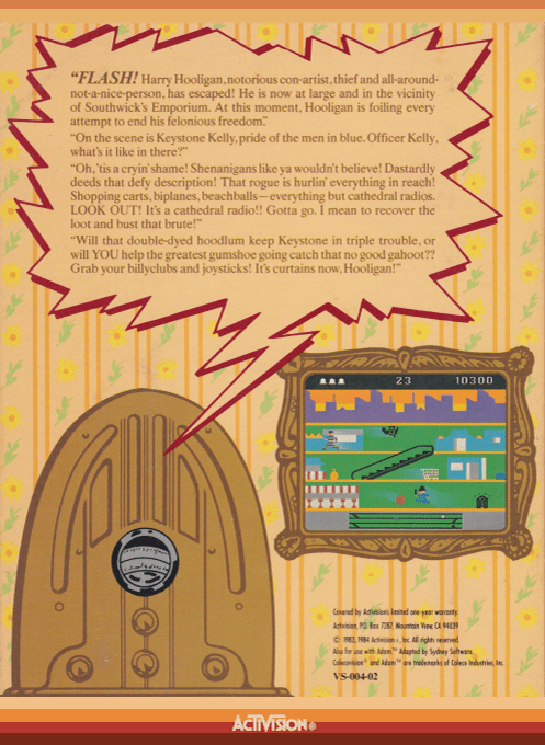 Keystone Kapers - Dos