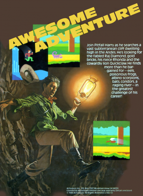 Pitfall II : Lost Caverns - Dos