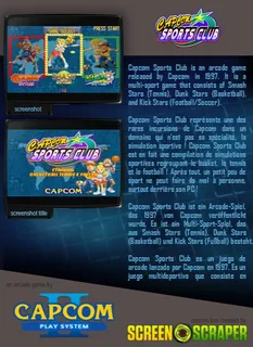 Capcom Sports Club - Dos