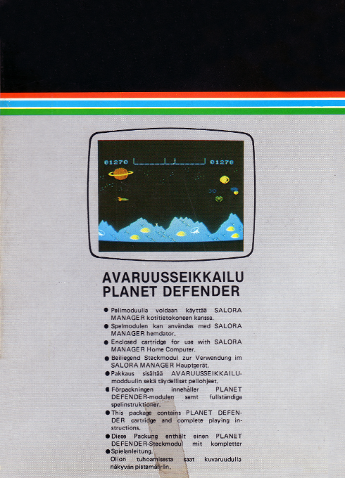 Planet Defender - Dos