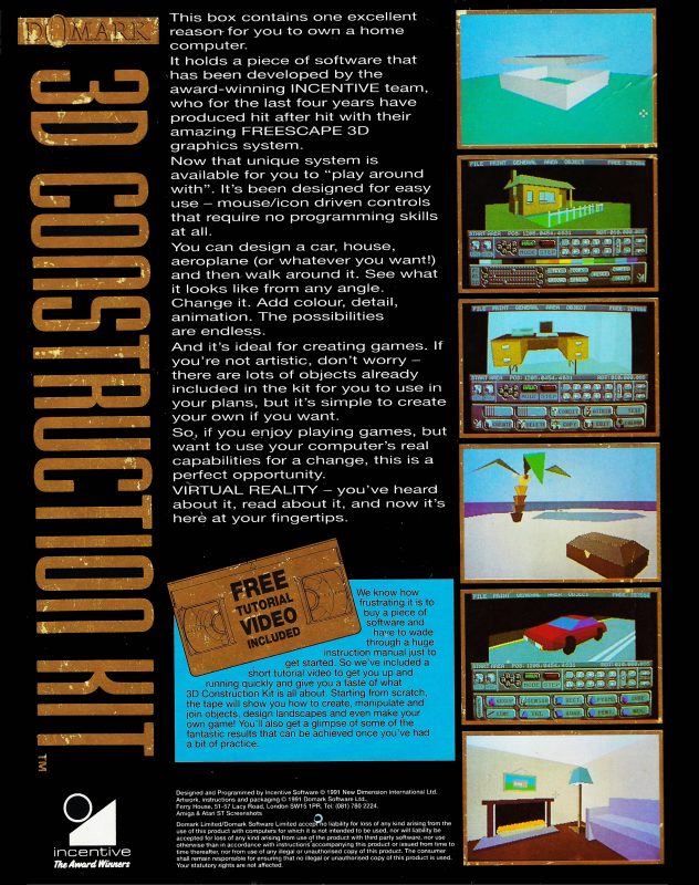 3d Construction Set 1 - Dos