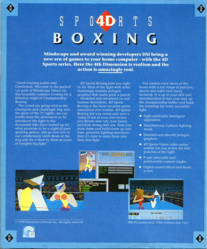 4-D Boxing - Dos
