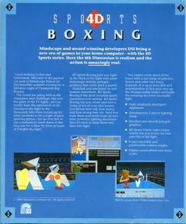 4d Boxing Deluxe dos