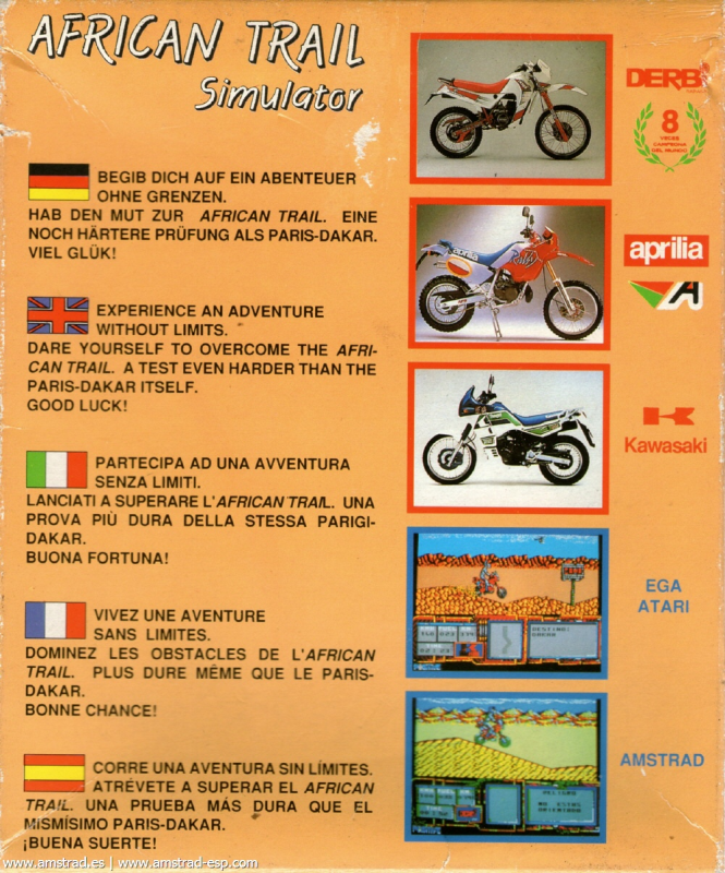 African Trail Simulator - Dos