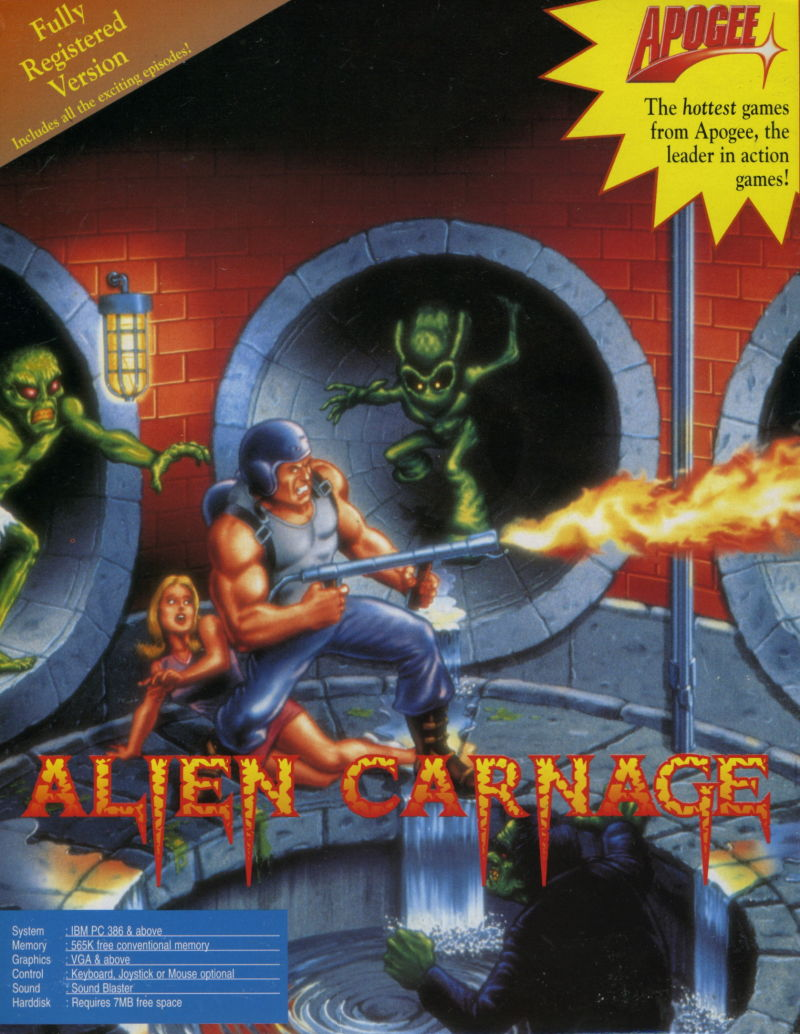 Alien Carnage Original Install