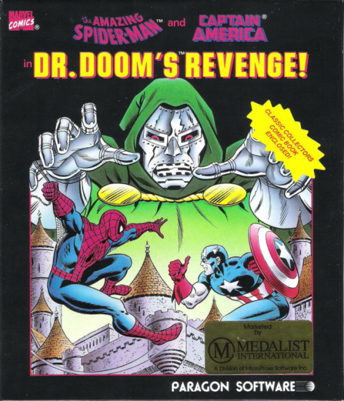 Amazing Spiderman And Captain America Doctors Dooms Revenge
