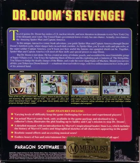 Amazing Spiderman And Captain America Doctors Dooms Revenge dos