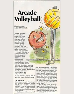 Arcade Volleyball - Dos