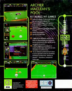 Archer Maclean's Pool dos