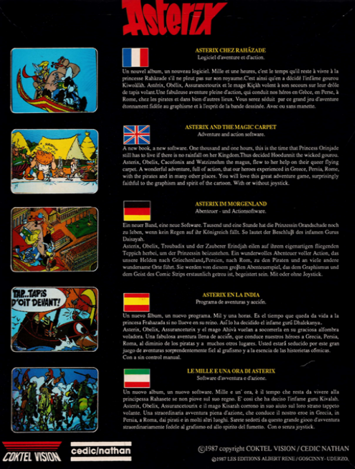 Astérix chez Rahàzade dos