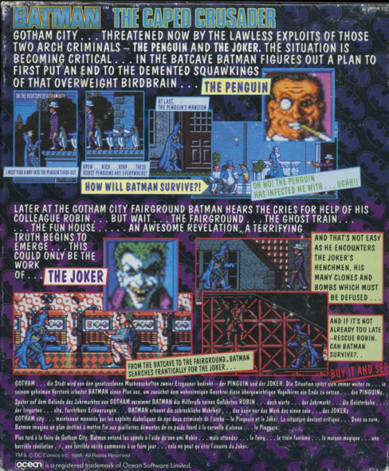 Batman : The Caped Crusader - Dos