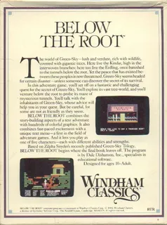 Below the Root dos