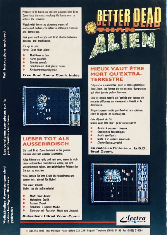 Better Dead Than Alien! dos