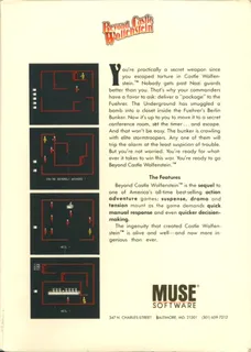 Beyond Castle Wolfenstein dos