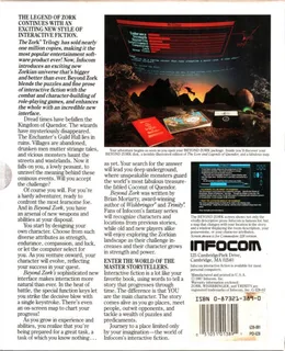 Beyond Zork dos
