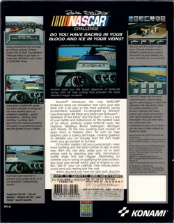 Bill Elliott's Nascar Challenge dos