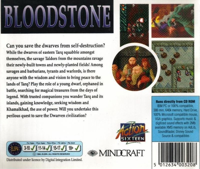 Bloodstone : An Epic Dwarven Tale dos
