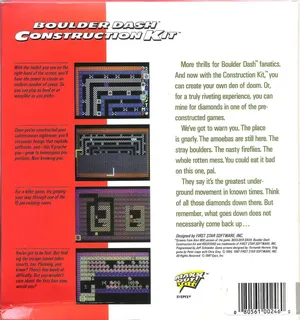 Boulder Dash Construction Kit dos