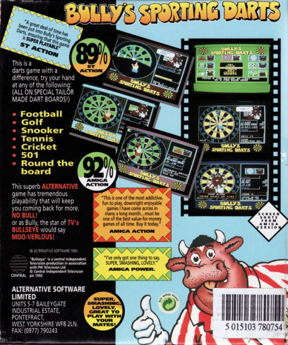 Bully's Sporting Darts dos
