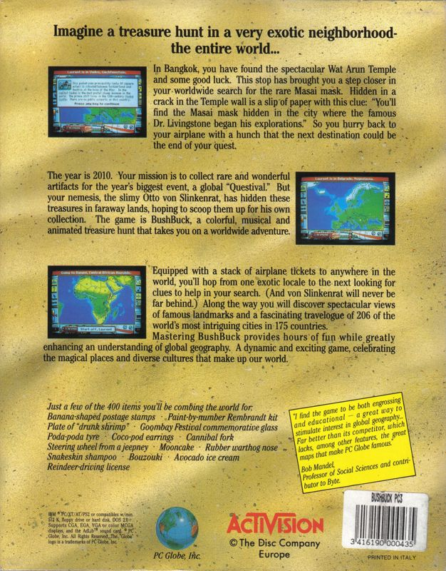 BushBuck Charms, Viking Ships & Dodo Eggs - Dos