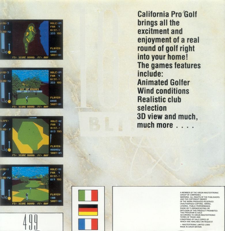 California Pro Golf dos