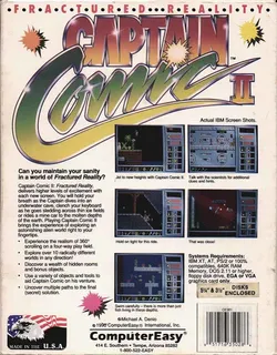 Captain Comic II : Fractured Reality dos