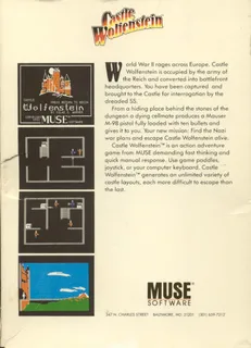 Castle Wolfenstein dos