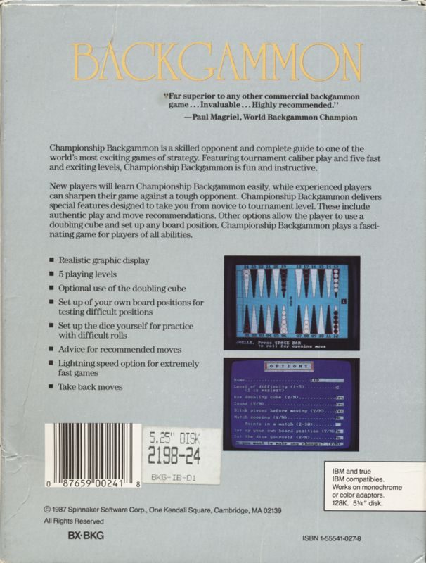 Back Cover
