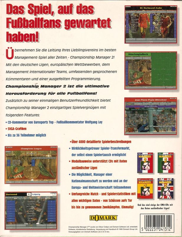 Championship Manager 2 dos