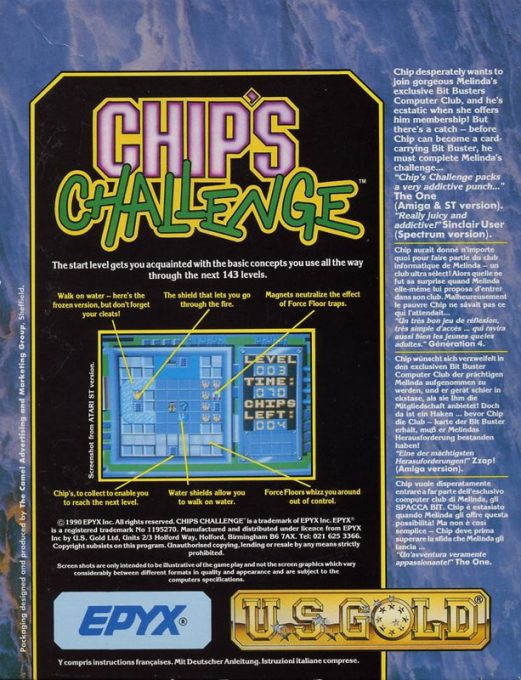 Chip's Challenge - Dos
