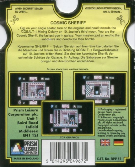 Cosmic Sheriff dos