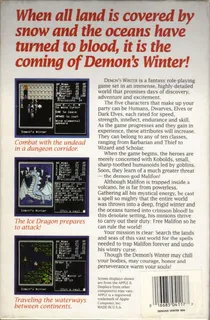 Demon's Winter dos