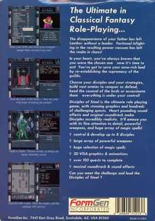 Disciples of Steel dos