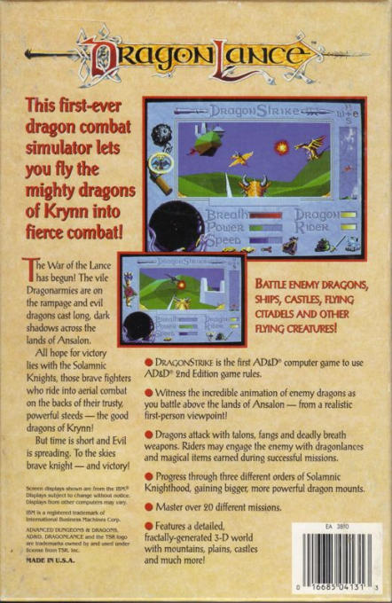 DragonStrike  - Dos