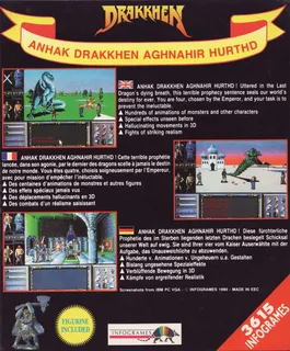 Drakkhen dos