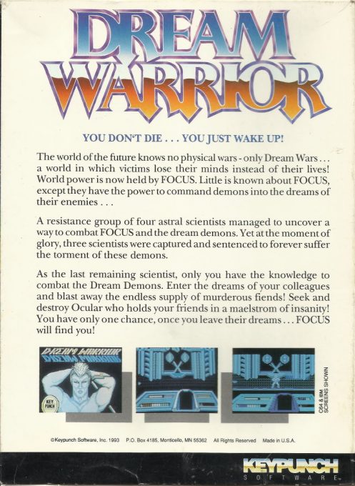 Jaquette arrière