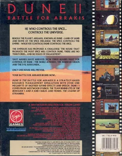 Dune II : The Building of a Dynasty dos