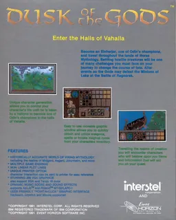 Dusk of the Gods dos