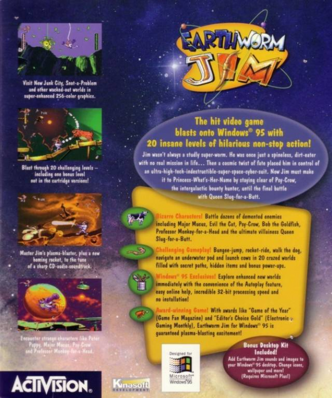 Earthworm Jim dos