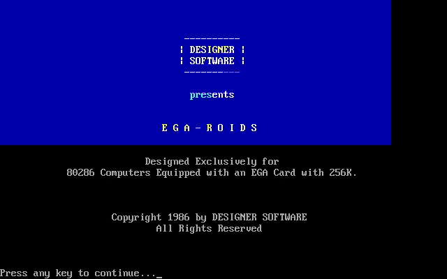 EGA-Roids