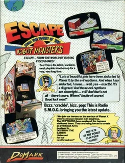 Escape from the Planet of the Robot Monsters dos
