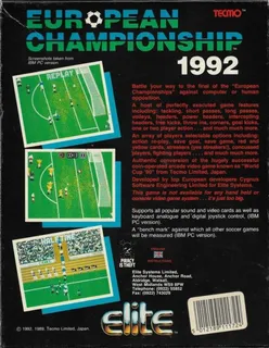 European Championship 1992 dos