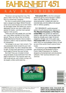 Fahrenheit 451 dos