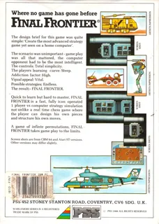 Final Frontier dos