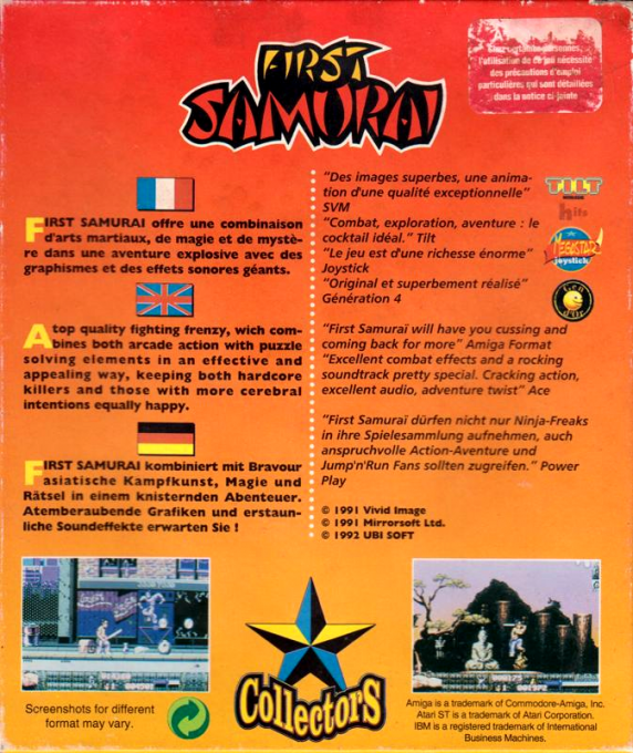 First Samurai - Dos