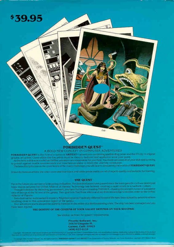Forbidden Quest dos