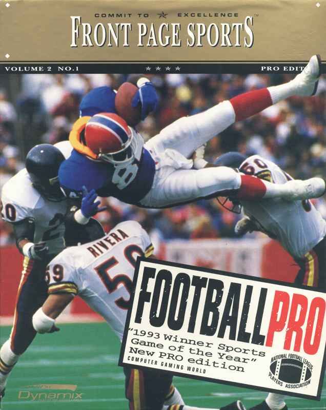 Front Page Sport Football Pro 94 Season